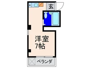 バイオレットコ-ポの間取り