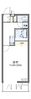レオネクストイーエフIII【2階】の間取り