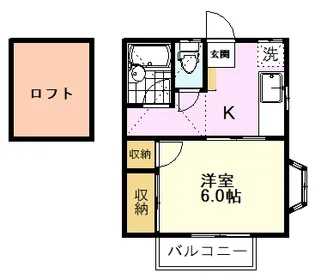 ベルウッドII【1階】の間取り
