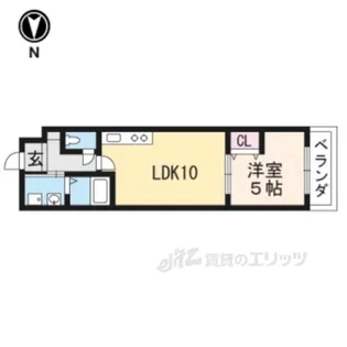 サクシード宝ヶ池【3階】の間取り