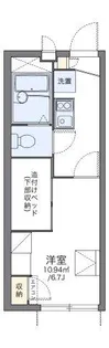 レオパレスジョーウンIII番館【2階】の間取り