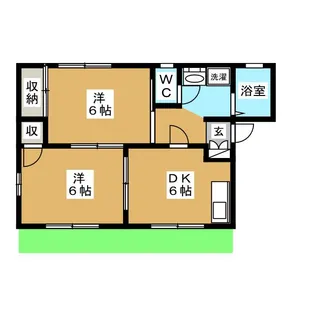 ルミエール【1階】の間取り