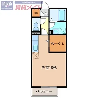 パストラル ドミール【2階】の間取り