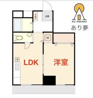 ライオンズマンション西横浜第1【6階】の間取り