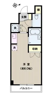 ドミール小石川【3階】の間取り