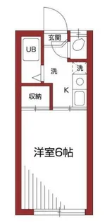 パルテール千歳烏山-女性限定-【2階】の間取り