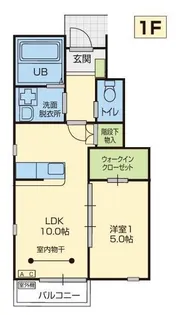 pino本通り(ピーノホンドオリ)【1階】の間取り