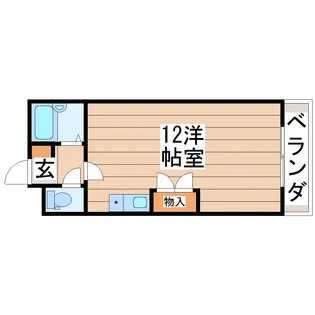 グランテラス柏木【2階】の間取り