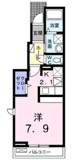 リバティコート【1階】の間取り
