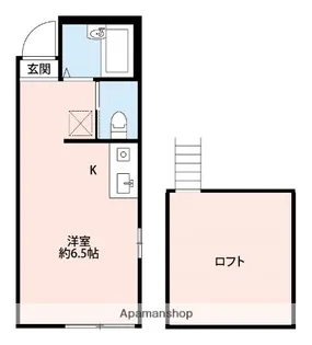 グラッチェ二俣川【1階】の間取り