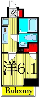 アーバンパークお花茶屋【6階】の間取り