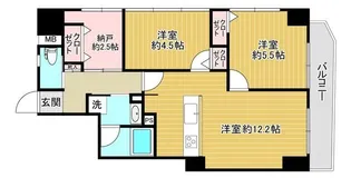 グランドヒルズ大森【10階】の間取り