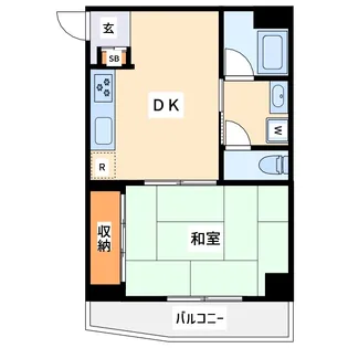 ウィンリットマンション【3階】の間取り