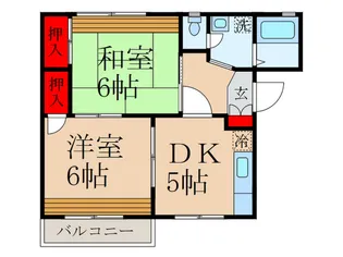 メゾンド・アレイ【2階】の間取り