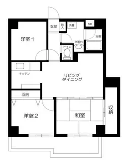 ベルサイオンII【2階】の間取り