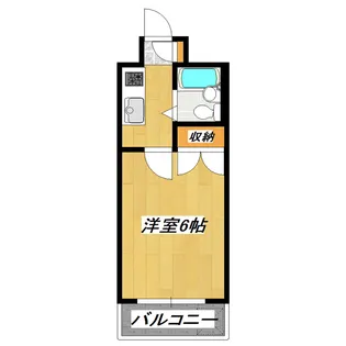 TKグレイスビル【2階】の間取り