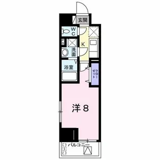 サン・パラスト【4階】の間取り