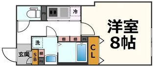 LUORE大曽根【2階】の間取り
