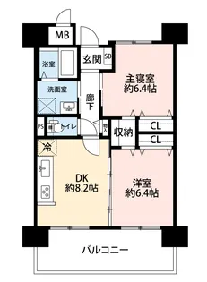 OPH枚方駅前【13階】の間取り