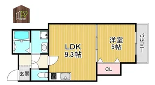 Dias諸口【3階】の間取り