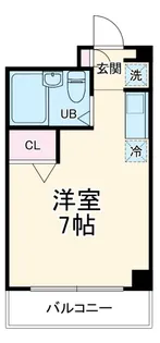 ウィズ白楽レジデンス【2階】の間取り