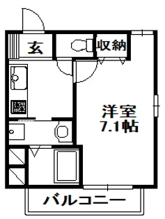 アミュレット【1階】の間取り
