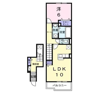 サクラガーデン【2階】の間取り