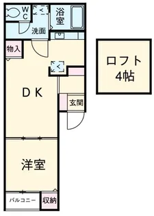 Asterism【2階】の間取り