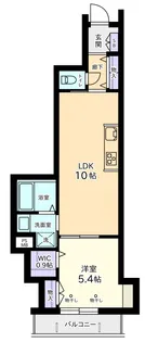 シャイン調布【3階】の間取り