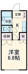 サンライズIII【2階】の間取り