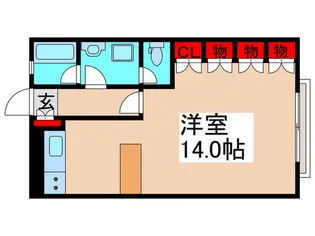 三芯コルクビル【3階】の間取り