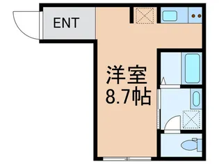 Green terrace駒場MUSIC【2階】の間取り