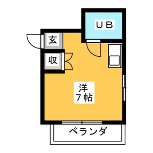 インテリジェント神宮【2階】の間取り