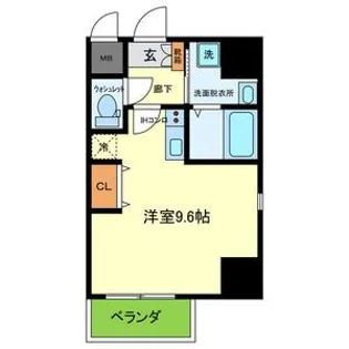 ONLYONE川西小戸【6階】の間取り