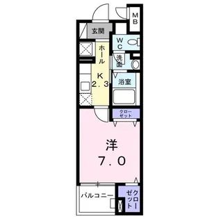 Maison Calme VII【4階】の間取り