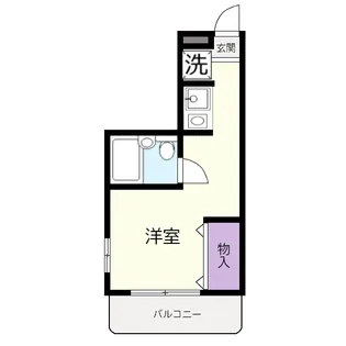 住光ハイツ【4階】の間取り