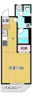 ネオモンシェリー津島A【2階】の間取り
