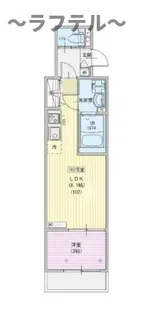 KEIAI RESIDENCE 航空公園【2階】の間取り