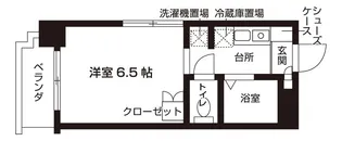 ソシアプラザ西千葉【2階】の間取り