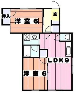 ペンテ・リゼール【2階】の間取り