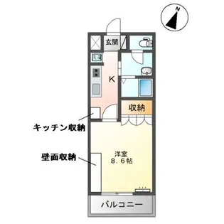 ベアバレー【1階】の間取り