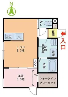 molte【2階】の間取り