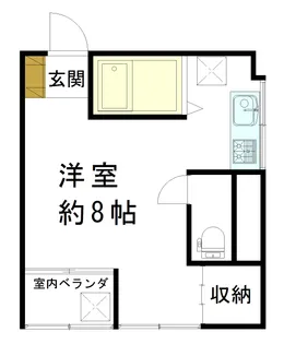 吉本ビル【2階】の間取り