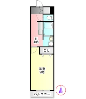 I’s Villa Annex【4階】の間取り