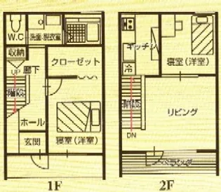 エルウッド1の間取り