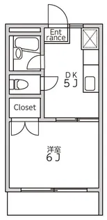 メゾン泰山【1階】の間取り
