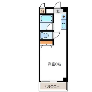 メゾンラベンダー6番館【3階】の間取り