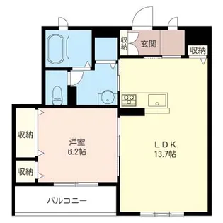 espoaccord エスポアコ-ル【3階】の間取り