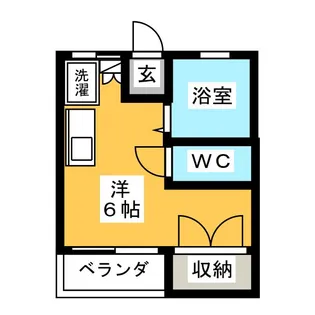 サンピュアはとり【1階】の間取り