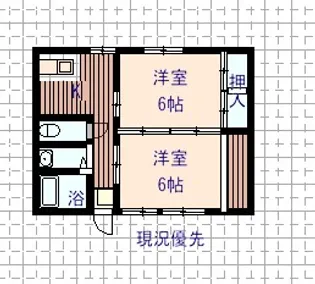 長野県千曲市大字戸倉【一戸建】の間取り
